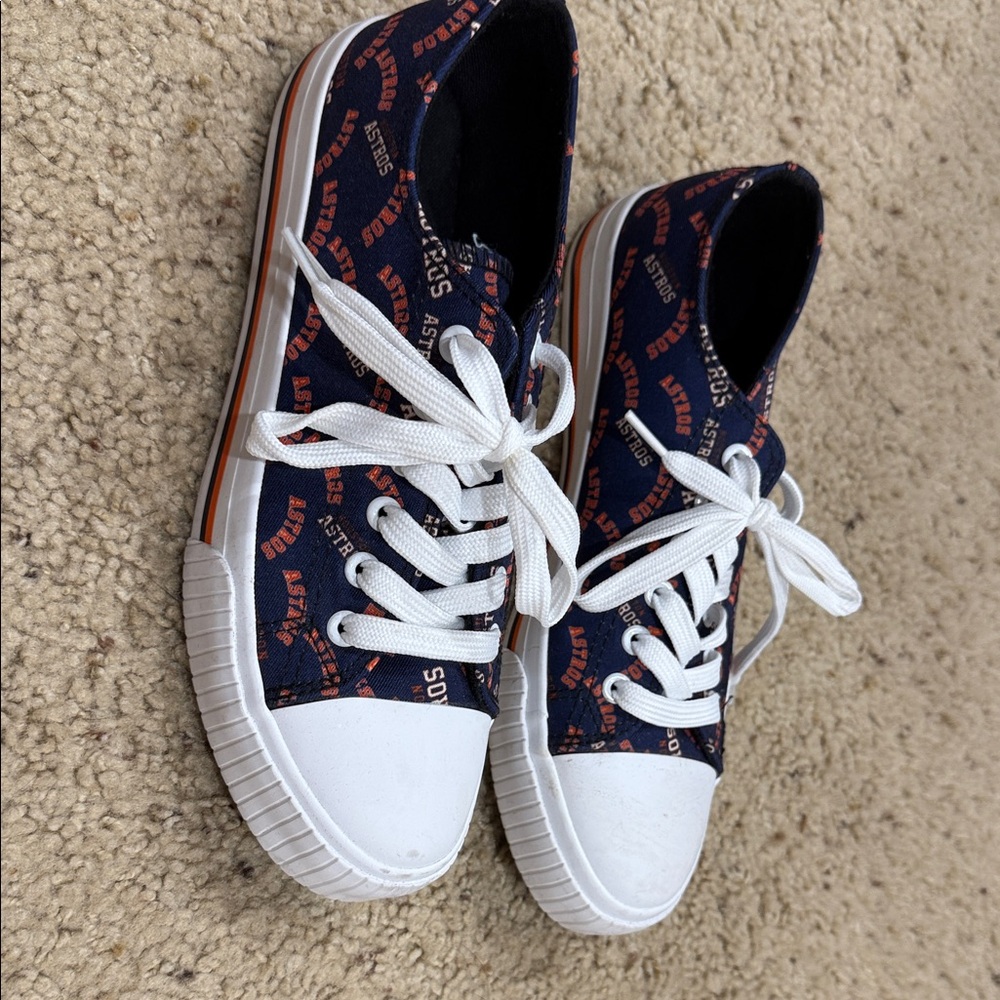 Stylish Navy and White Women's Sneakers